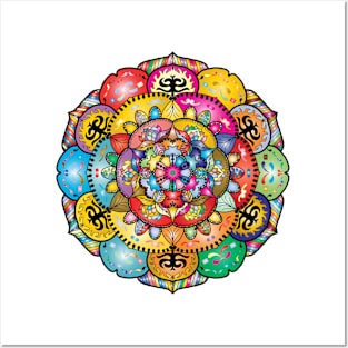 Ornamental mandala Posters and Art